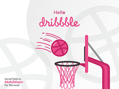 Hello Dribbble dribbble art uiux photoshop