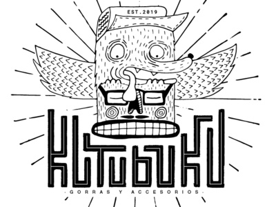 Kutubuku Logo branding design drawing graphicdesign icon illustration logo logotype