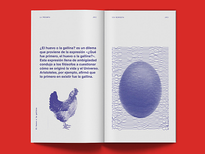 La pregunta sin respuesta branding design editorial graphicdesign illustration typography