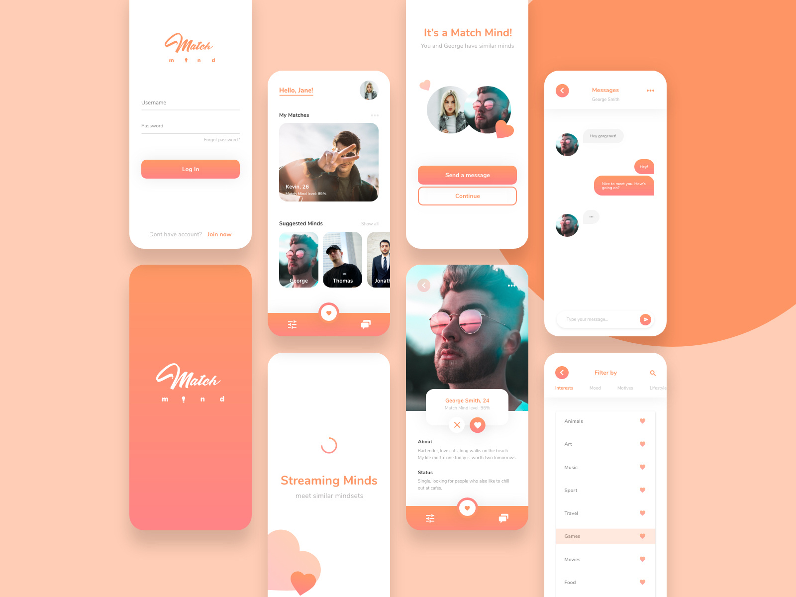 Dating App Design By Evelīna Ozoliņa On Dribbble