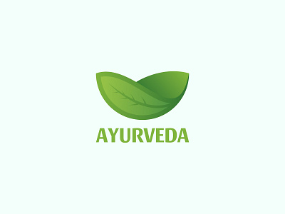 AYURVEDA Branding Logo art ayurveda ayurveda logo branding creative designer gradiant graphic design green color icon icons logo logo color logo designer logodesign logos symbol vector
