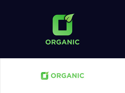 Organic Logo :  Letter O Logo