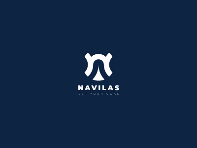 Navilas Logo Design branding designer gradiant graphic design illustration logo logo color logo design logo designer logodesign logos minimalist logo modern logo n letter logo natural negative space negative space logo new