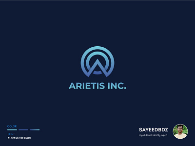 ARIETIS INC. Logo Design arietis inc. arietis inc. arietis inc. logo arietis inc. logo branding creative designer gradiant graphic design icon logo color logo design logo designer logodesign logos modern modern logo modern logo design symbol vector