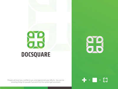 Docsquare : Medical Logo