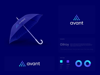 Avant Brand Mark and Logo Design