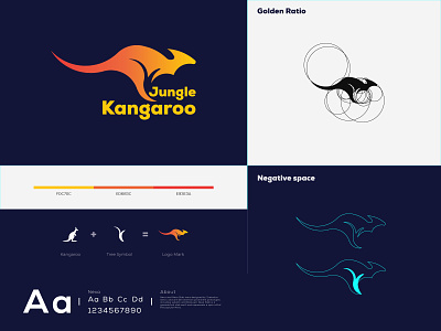 Kangaroo Logo Design branding color creative design designer gradiant graphic design icon icon design icons jungke jungle kangaroo kangaroo logo logo color logo designer logodesign logos symbol vector