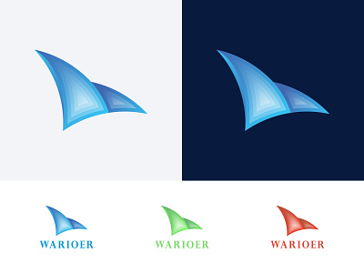 Warrior logo Design bird illustration bird logo branding color colors design designer gradiant graphic design icon icons logo color logo concepts logo design logo designer logodesign logos modern logo symbol war