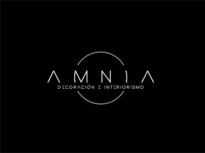 AMNIA - logo design (I'm rearranging my posts) branding design logo