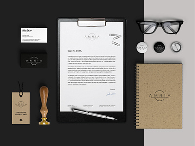 Brand creation and Stationery design.