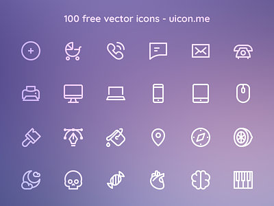 100 free vector icons design free free icons free vector icons freebie freelance icon icon design icon designs icon set iconography icons icons set illustration ui