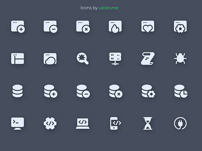 Apps and Programming Icons