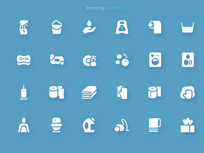 Cleaning Icon Set