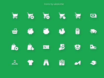 Shopping & Ecommerce Icon Set