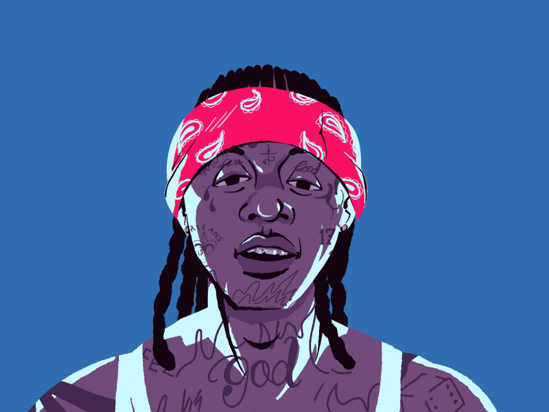 Lil Wayne 2d animation animated gif animation cel animation