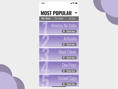 Leader Board adobe illustrator dailyui ui