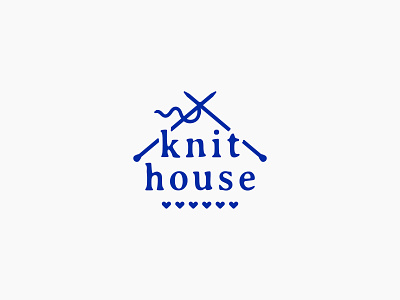 Knit House logo design