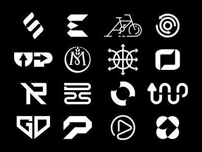 Logos & Marks vol.1 abstract icon icons illustration logo logo collection logo design logo designer logo inspiration logodesigns logofolio logomark mark symbol symbols vector