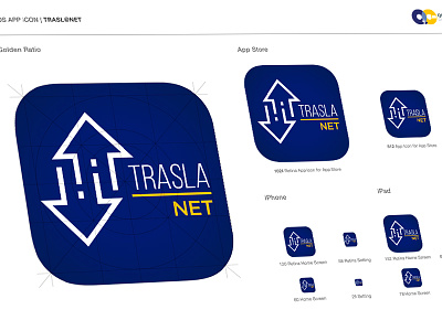 Icon app Trasl@net app store icon design icon madeinweb miw queretaro