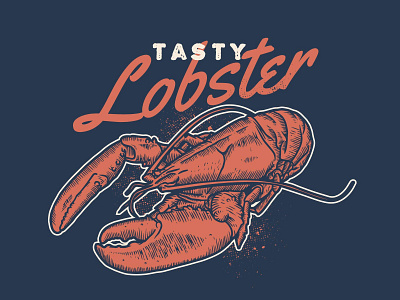 lobster animal handdraw lobster sea seaanimal seafood vector
