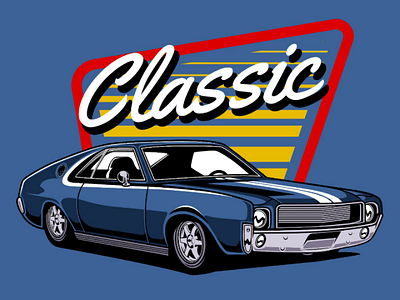 Ride the classic car classic vintage