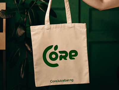 CORE Juice_JUICE BAG branding design icon logo logodesigner minimal typography vector