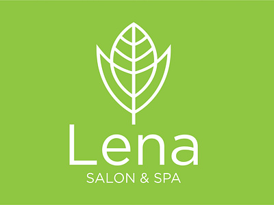 Lena minimalist logo design