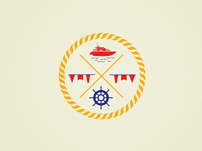 IFO Logomark 2 boat fishing logo nautical