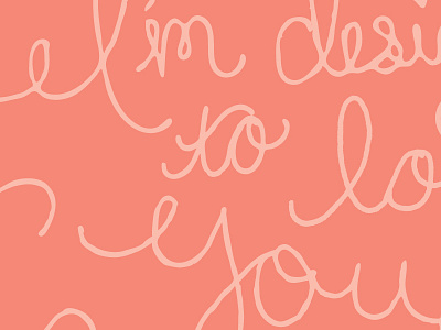 I'm Designed To Love You WP lettering love quote wallpaper