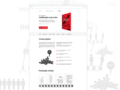 Book microsite book microsite web web design webdesign