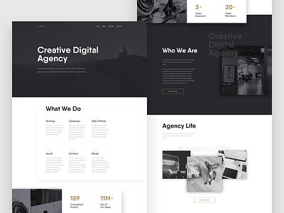 Agency Web - Concept