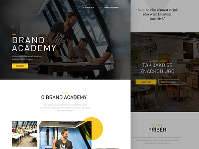 Brand Academy Homepage