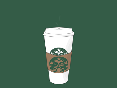 Animated Starbucks Cup coffee design digital art digital illustration glasgow illustration ipad ipad pro procreate scotland starbucks
