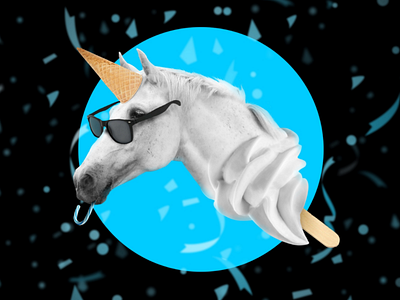 Ice cream - unicorn.