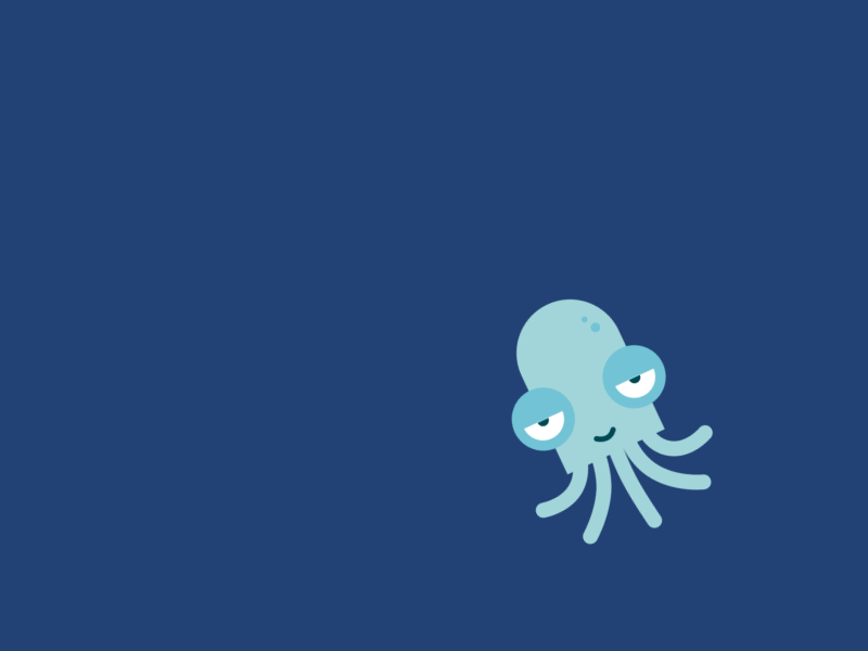 🐙💨 ae ai gif icon motion octopus sticker