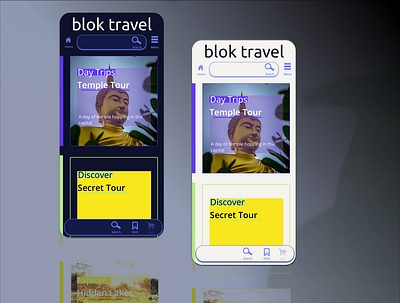 Blok Travel V1: Dark & Light Modes darkmode design lifestyle ligth mode mobile sketchapp travel ui web webdesign