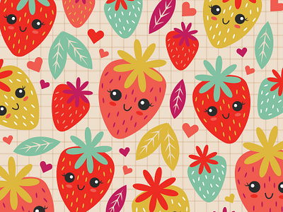 Berry Nice illustration pattern pattern design surface design surface pattern surface pattern design