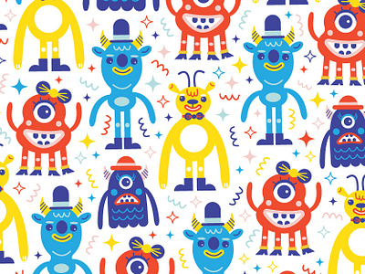 Monster Mash illustration pattern pattern design surface design surface pattern surface pattern design