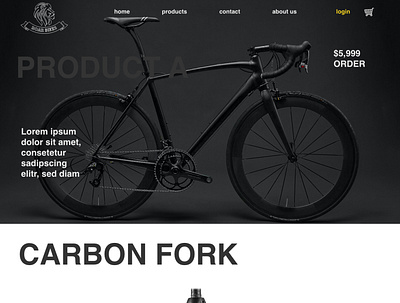 Product A design ecommence ecommerce design flat minimal type typography ui ux web website