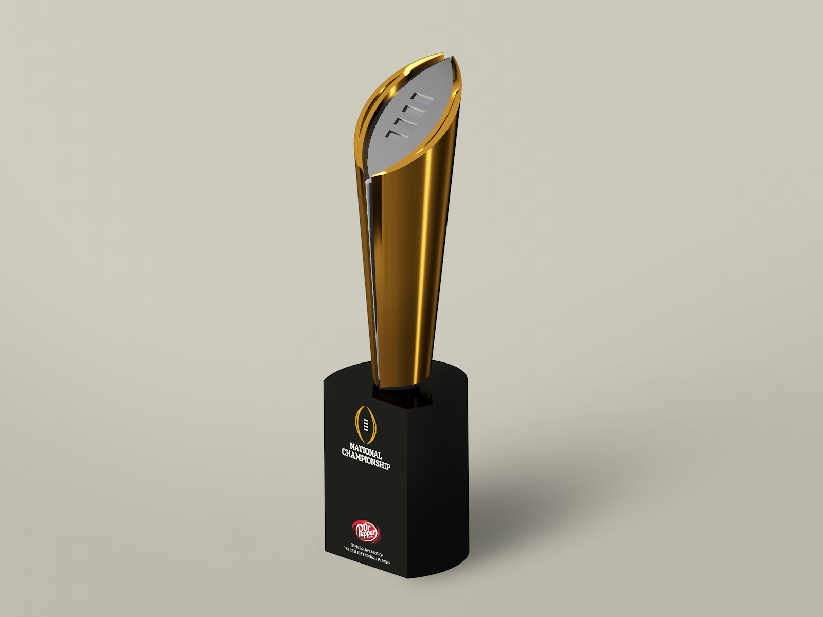 CFP National Championship Trophy - College Football Playoff