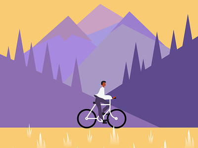 Bike in the mountains