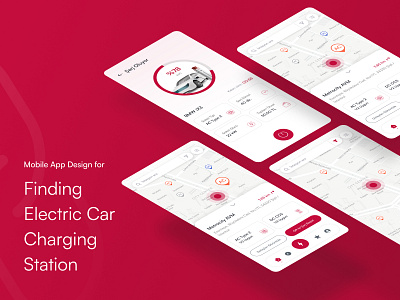 Charging Station Mobile App design mobile app