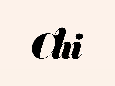 Chi - Logo brand branding design icon id identity logo logotype mark minimal symbol symbol icon type visual identity welovenoise