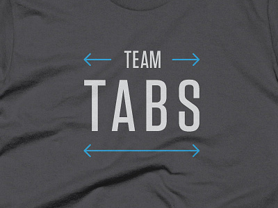 Team Tabs cotton bureau design development shirt