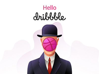 Hello Dribbble! debut debut shot design hello dribbble illustration