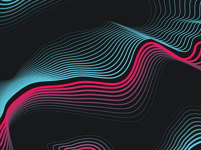 Topography blend lines map outlines terrain topography waves