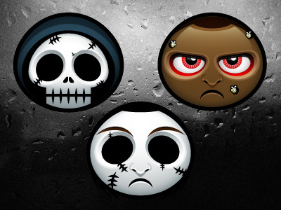 Halloween Avatars Update buddy icons candy man deleket grim reaper halloween halloween avatars michael myers slasher