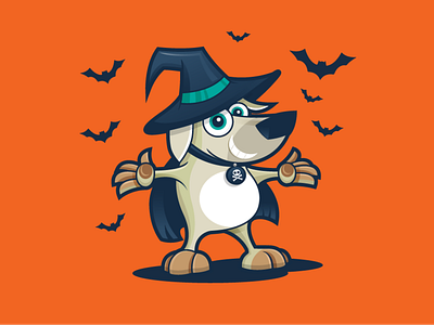 Batdog bat batdog batman bats dog halloween witch