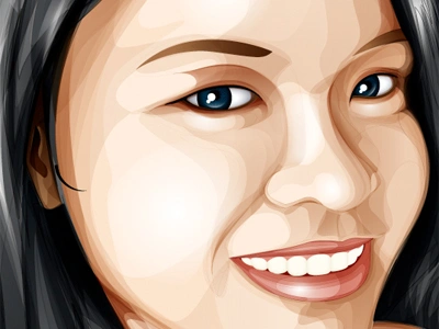 Maite's Vector Illustration illustration picture profile rotoscoping vector