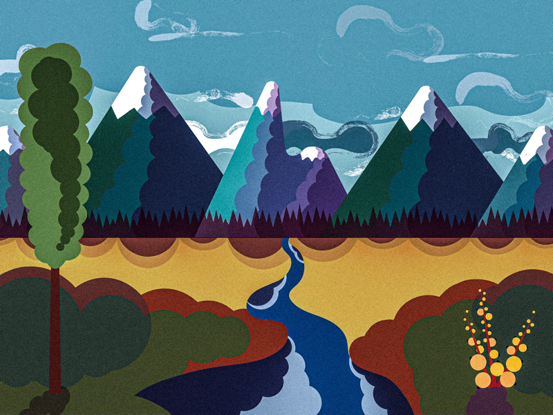 Mount landscape illustration vector illustration vector artwork vector art illustration design graphic design adobe illustrator